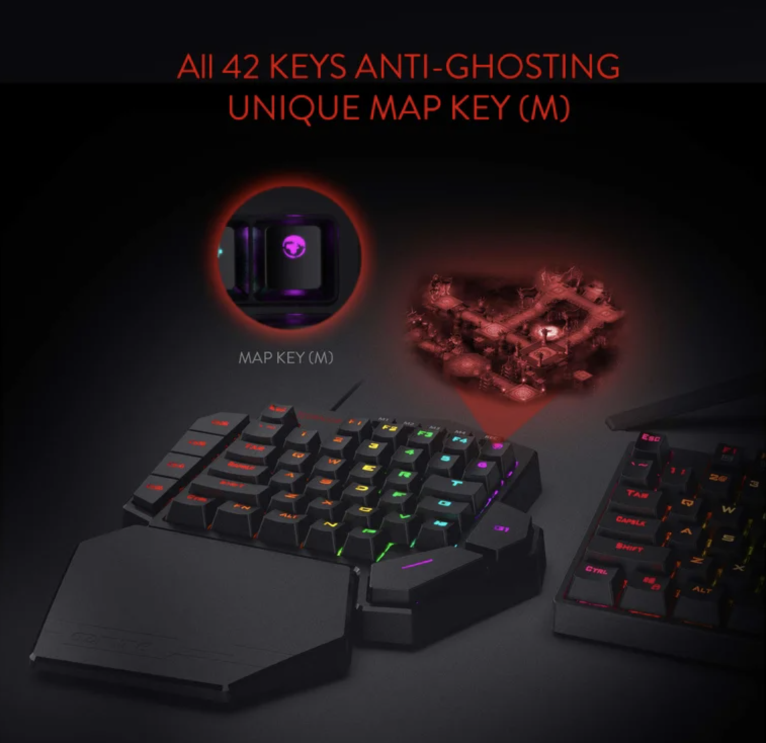 Клавиатура Redragon DITI K585 HE — изображение 6