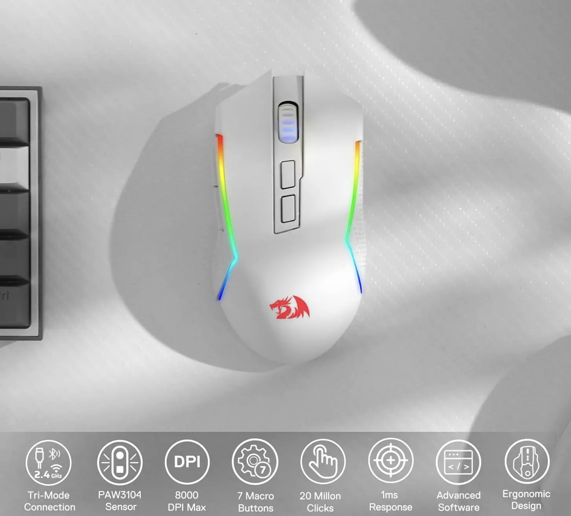 Мышь Redragon TRIDENT M693 RGB — изображение 3