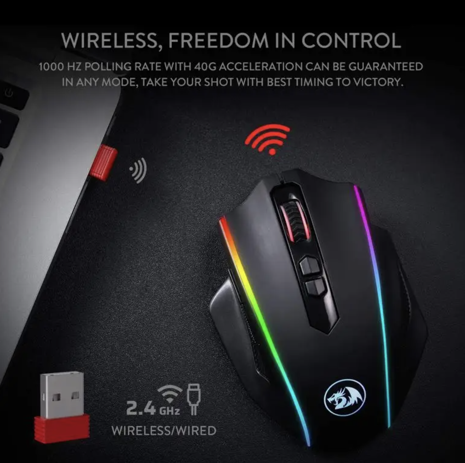 Мышь Redragon VAMPIRE ELITE M686 — изображение 6